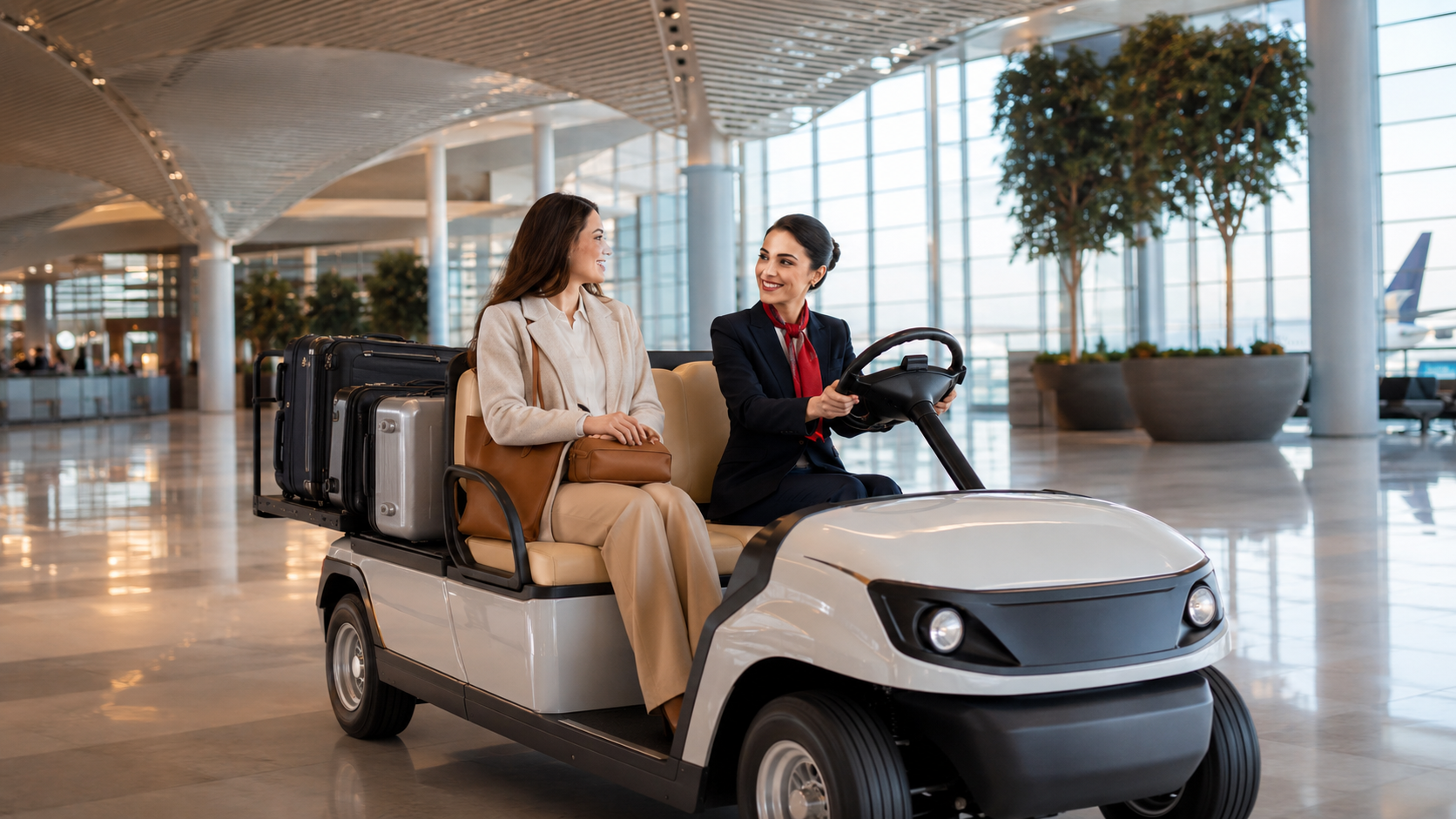 istanbul airport buggy service images